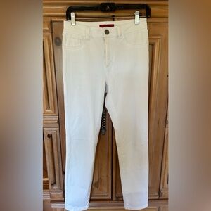 French Dressing skinny white ankle length jeans, size 4